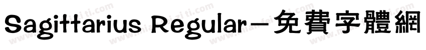 Sagittarius Regular字体转换